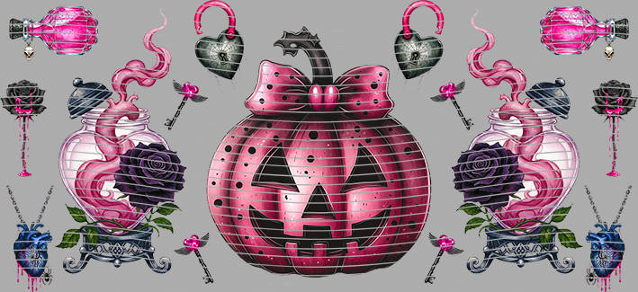 16oz Halloween-J12-3003